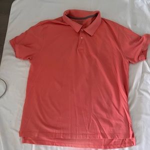 ST. JOHNS BAY CORAL HERITAGE PIQUE POLO SHIRT